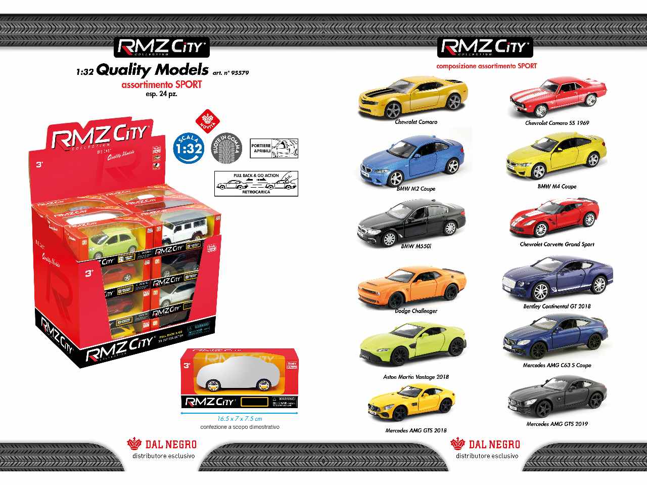 Rmz auto city scala 1:32 95579
