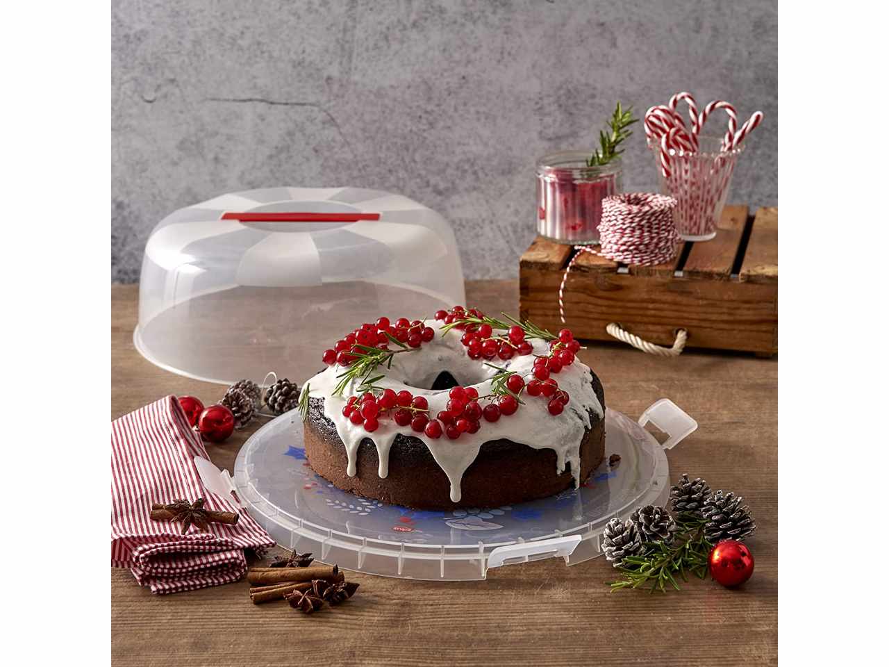 Porta torta delice winter