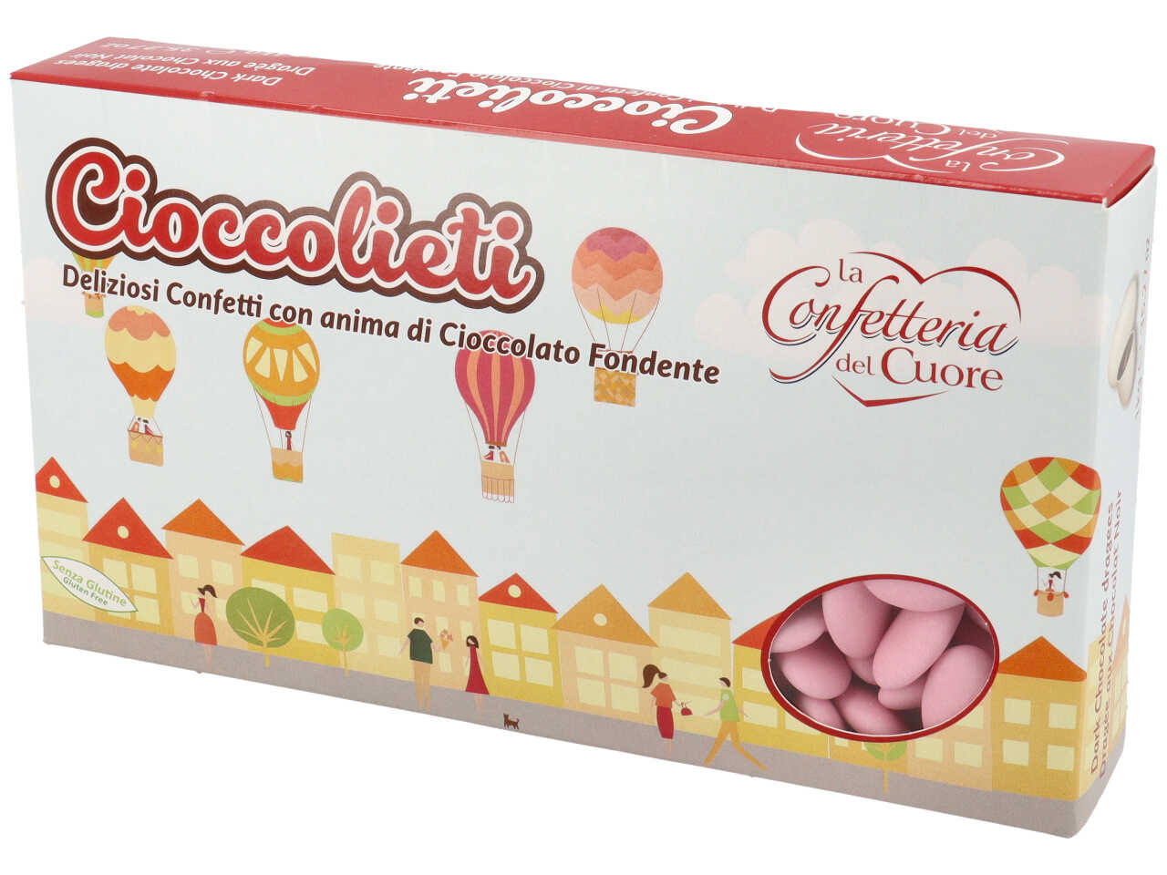 Confetti cioccolato fond rosa i15200