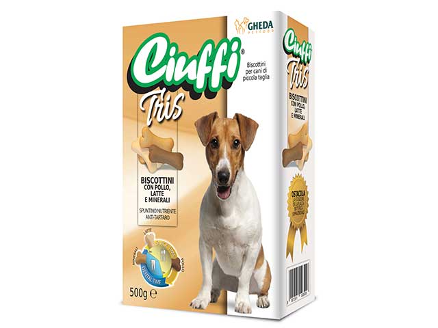 Ciuffi biscotti tris 500gr 1797