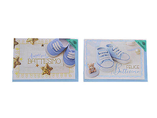 Biglietto auguri battesimo bimbo