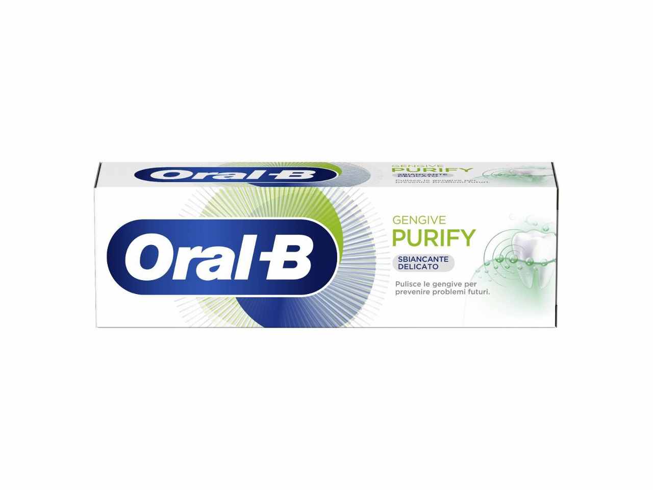Oral b dentifricio 75ml purify sbiancante
