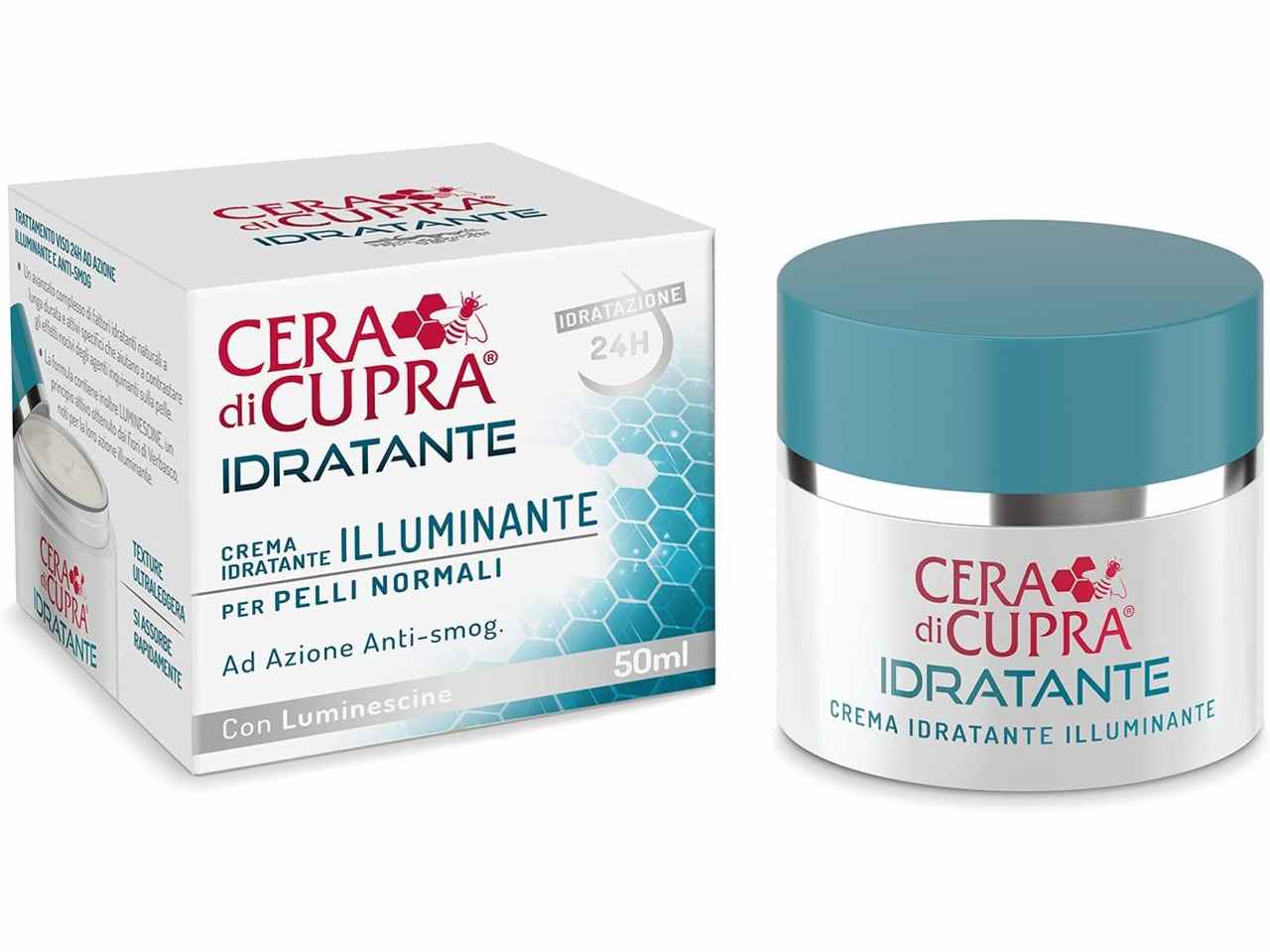 Cupra crema idratante/illuminante 50ml 13939