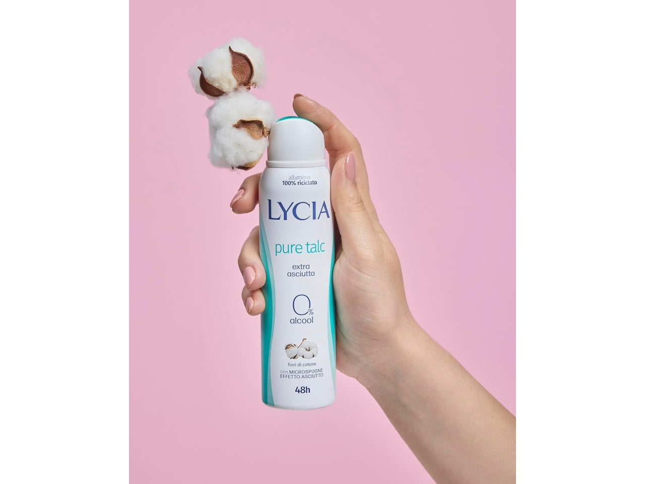Lycia deo spray pure talc 150ml$