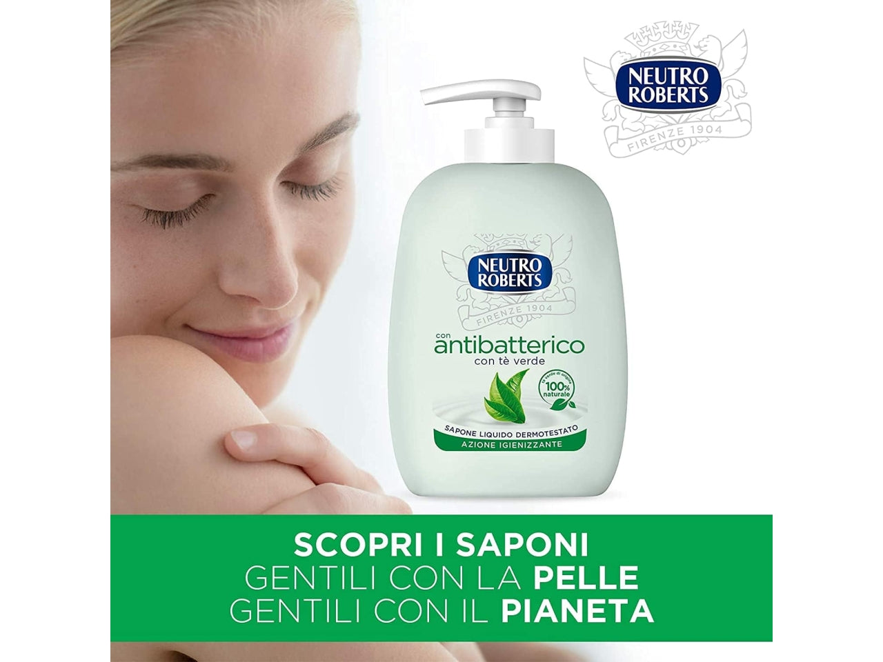 Neutro roberts sapone liquido con erogatore antibatterico 200ml$