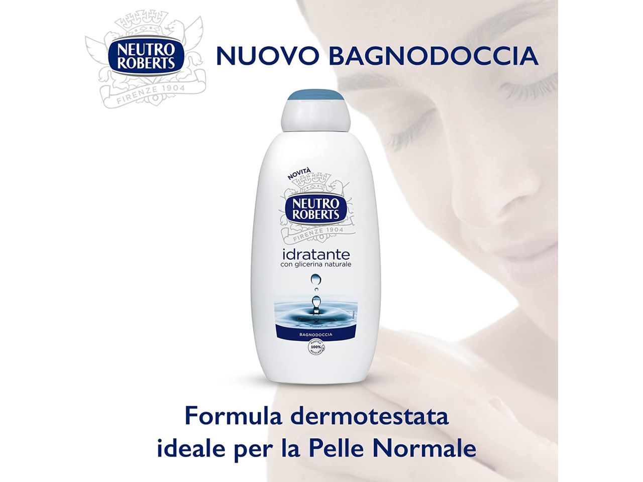 Neutro roberts bagnodoccia 600ml idratante con glicerina naturale