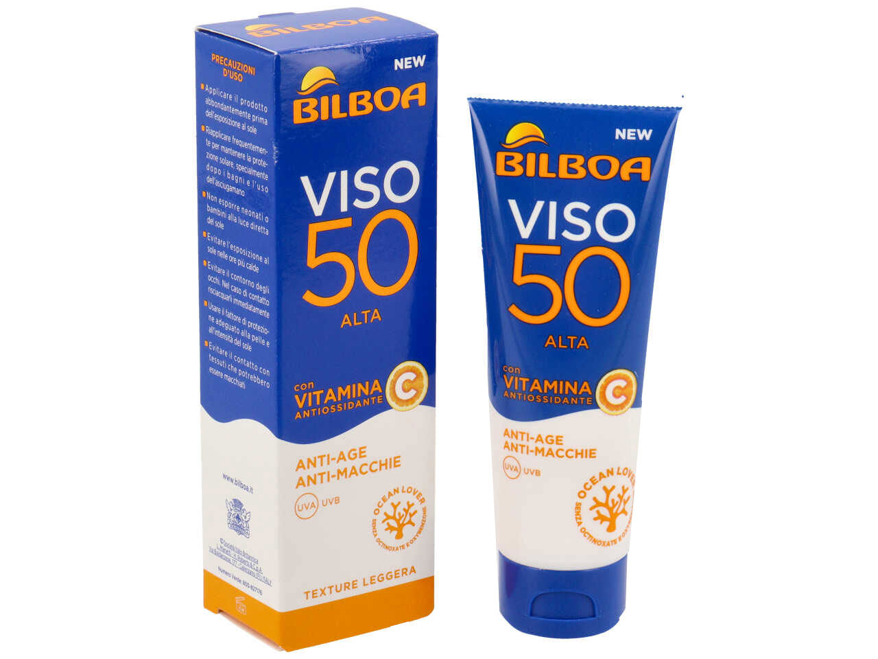 Bilboa solari aloe con vitamina espositore con 84 solari