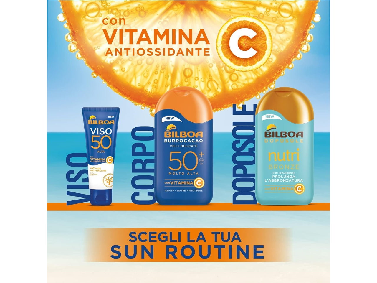 Bilboa burrocacao spf50+ 180ml