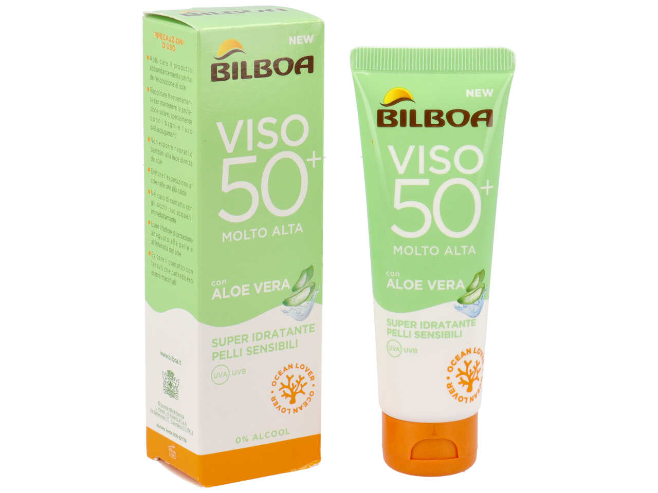 Bilboa solari aloe + vit c espositore da 90 solari