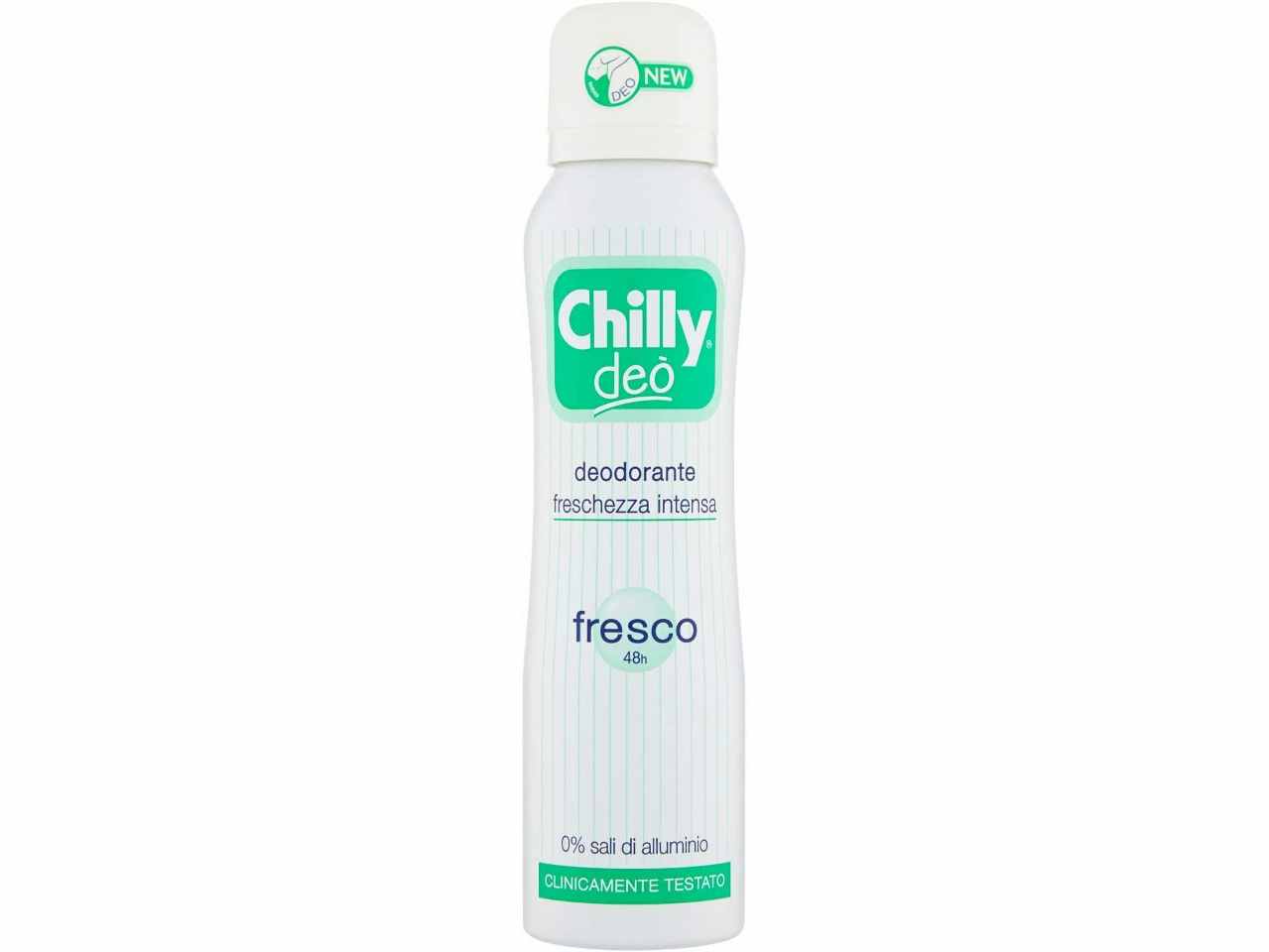 Chilly deo spray fragranza fresca 150ml