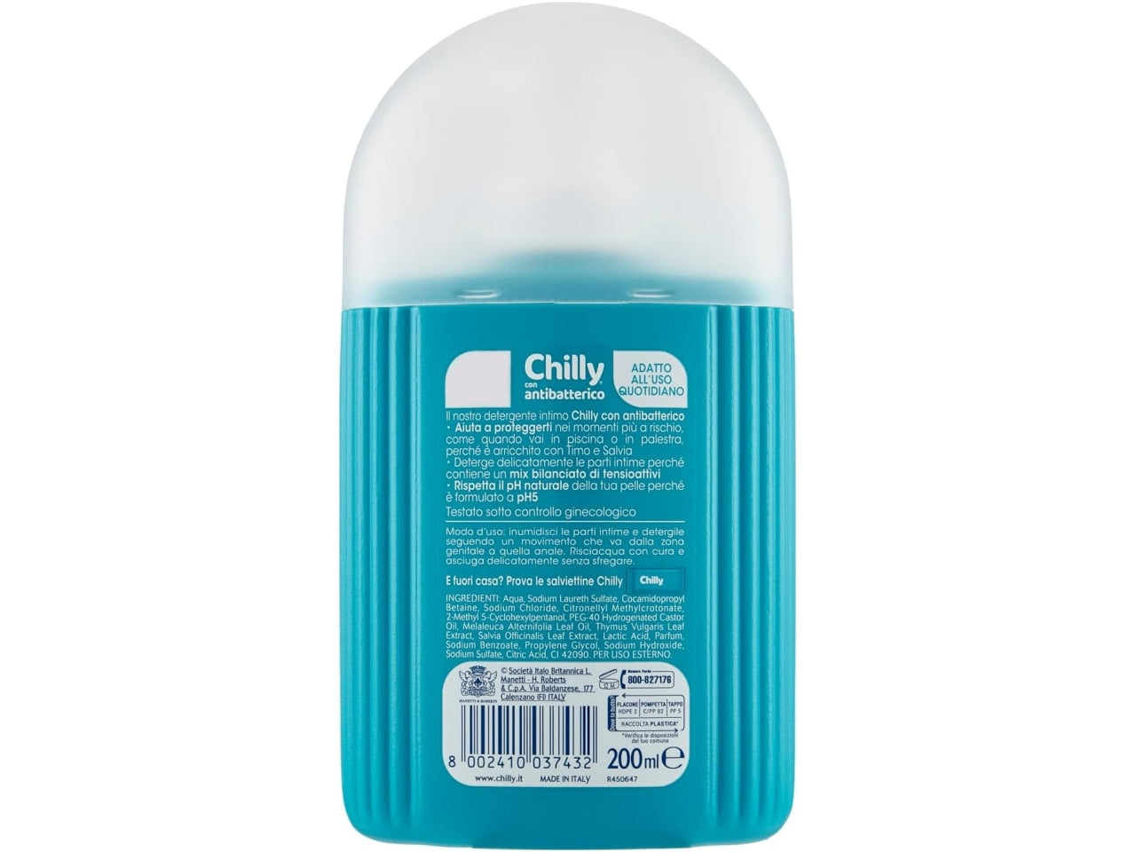 Chilly antibatterico detergente 200ml$