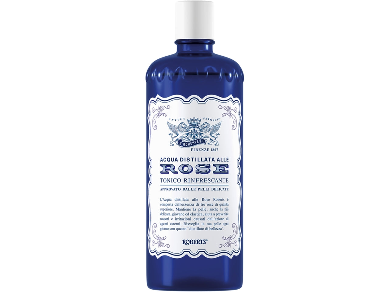Acqua distillata alle rose tonico rinfrescante 300ml$