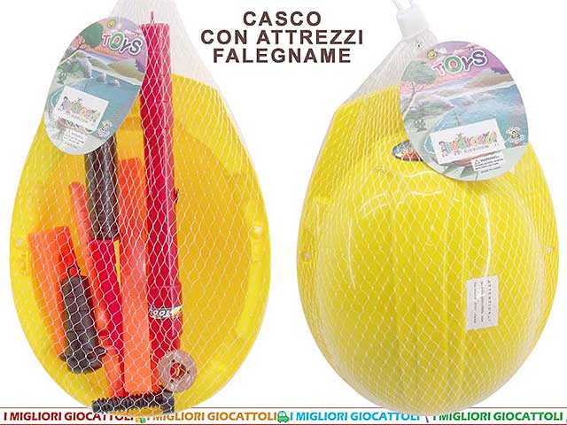 Casco c/attrezzi da falegname
