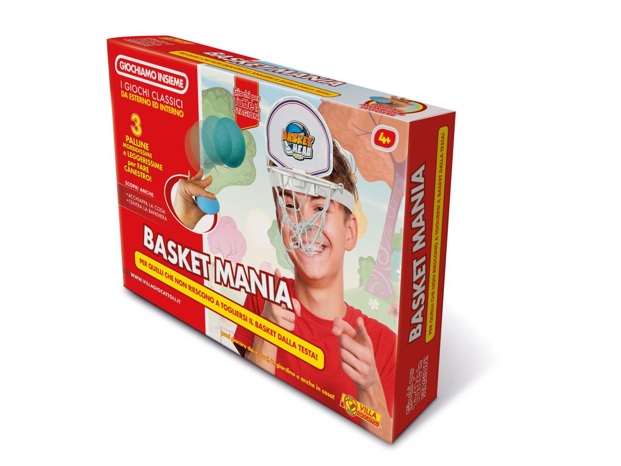 Gioco villa giocattoli giochiamo insieme basket mania
