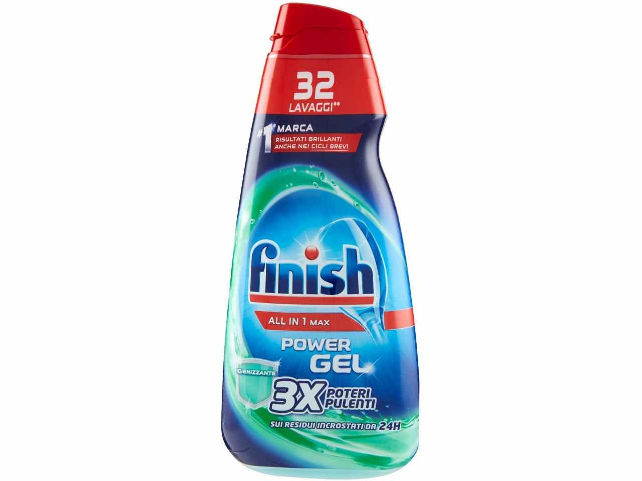 Finish power gel max 650ml igienizzante