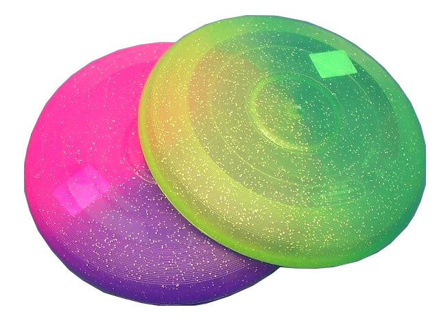 Frisbee sport glitterato diametro 27cm