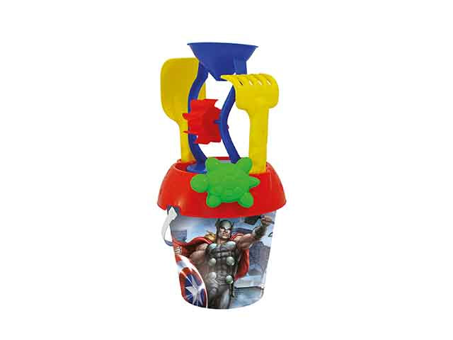 Set giochi da spiaggia avengers diametro 18cm
