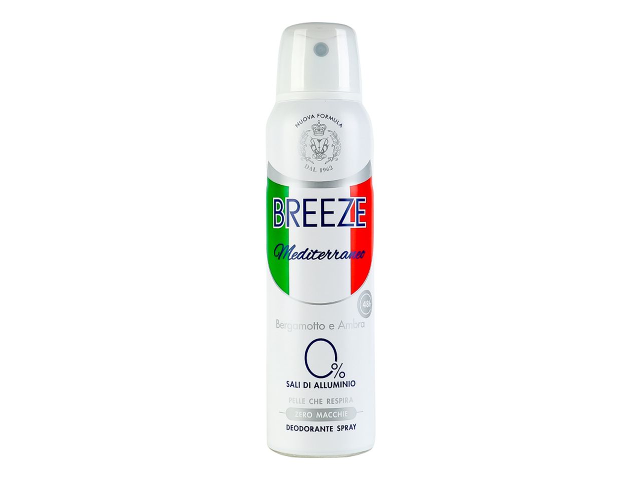 Breeze deodorante spray 150ml mediterraneo