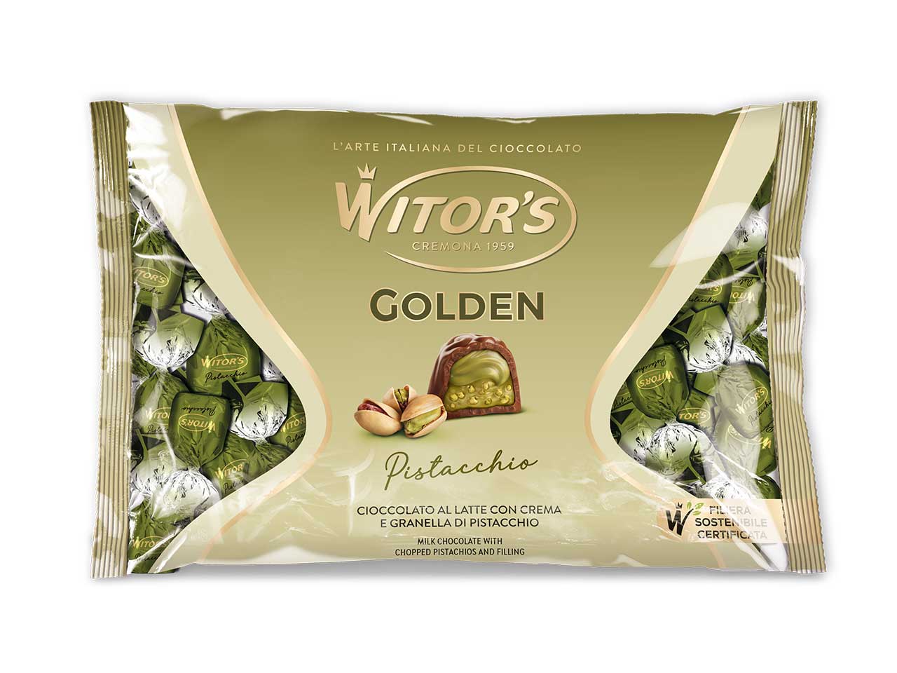 Witor's golden pistacchio 800gr