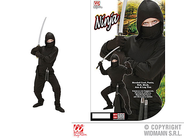 Costume ninja tg.5-7 anni 02646