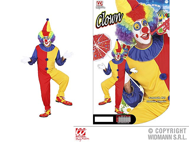 Costume clown tg.l 02703