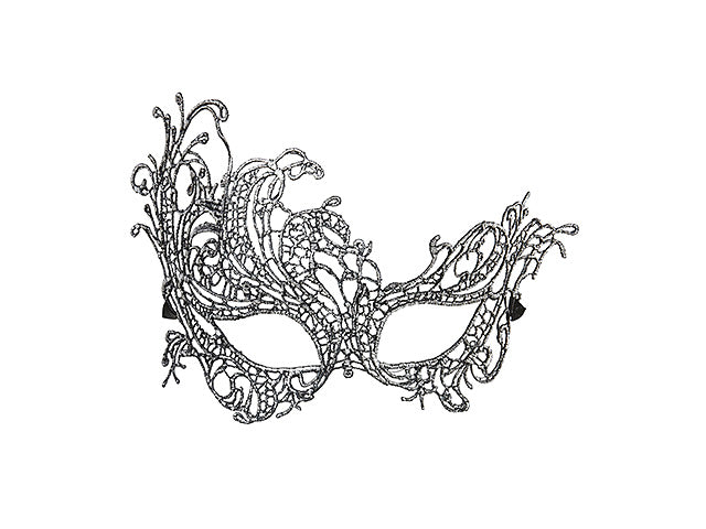 Maschera in pizzo barocco arg.04772