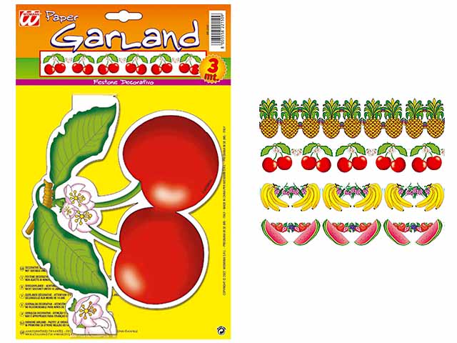 Festone frutta 3mt 2215f
