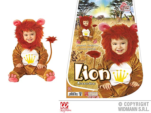 Costume leoncino tg.12-18 mesi 2759l