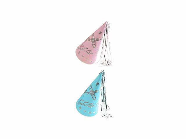 Cappello da fatina glitter in 2 colori assortiti