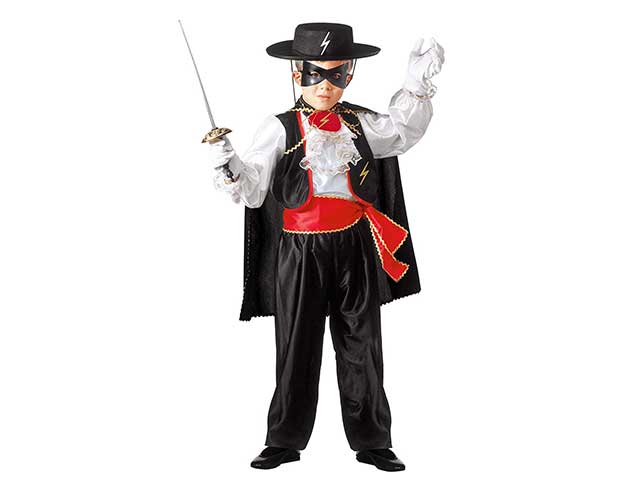 Costume eroe bandito tg.4-5 anni 36825