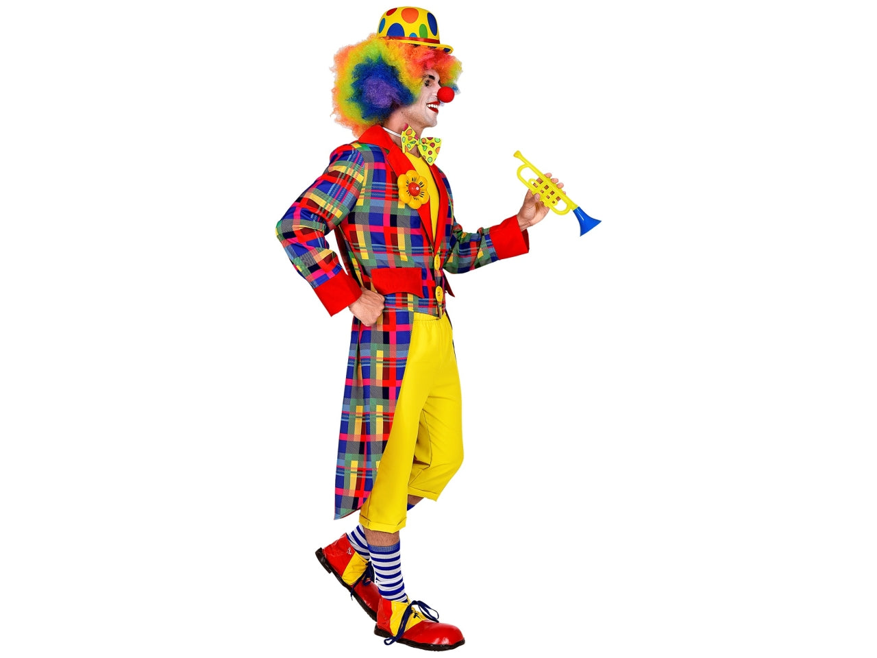 Costume da pagliaccio con frac - taglia s