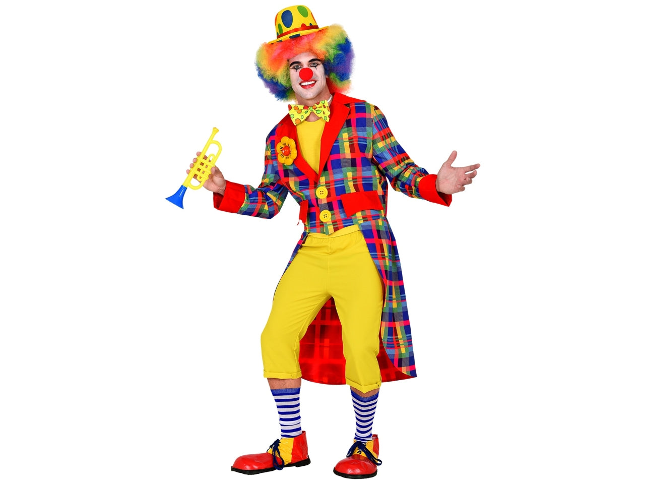Costume da pagliaccio con frac - taglia xl