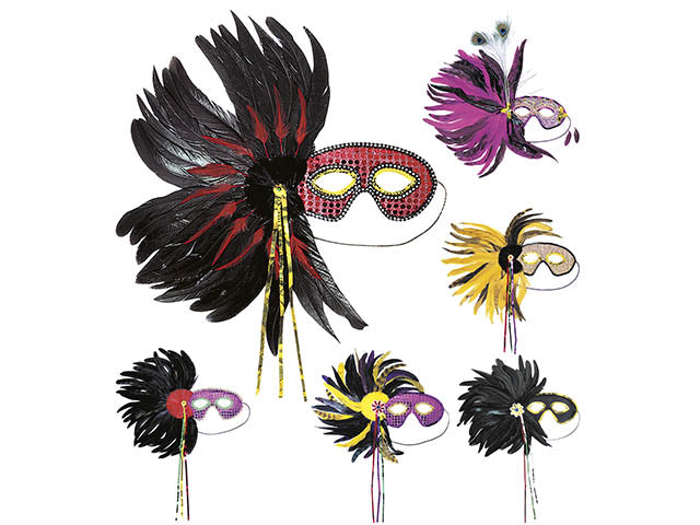 Maschera domino superlusso 6597g