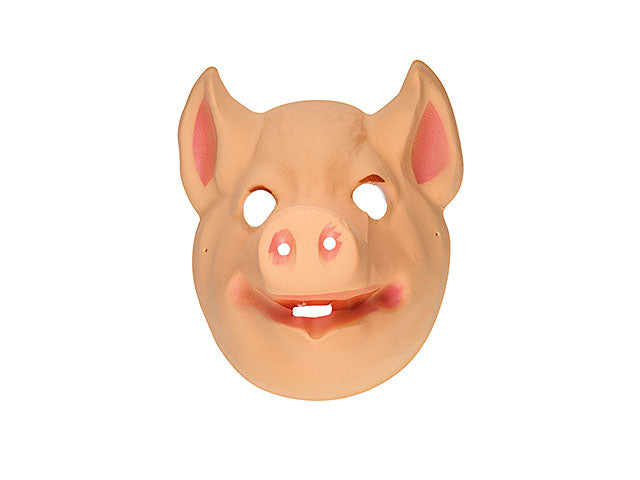 Maschera maiale in plastica 6935p