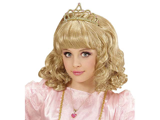 Parrucca principessa bionda 74972