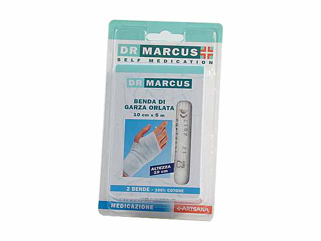 Dr.marcus bende 2 pezzi garza 10x5 03.83519