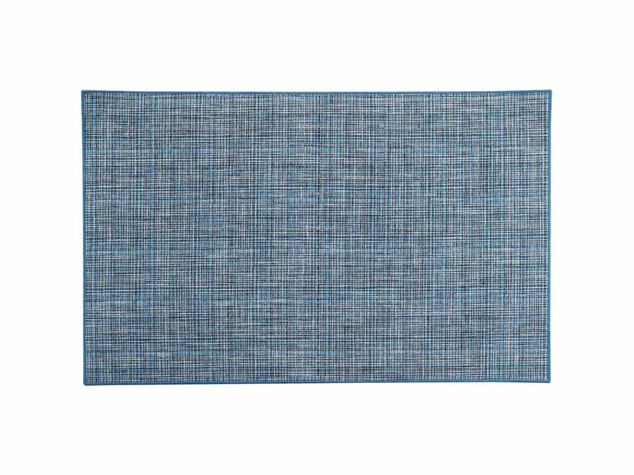 Tappeto trama 50x180 blu 001b10903010