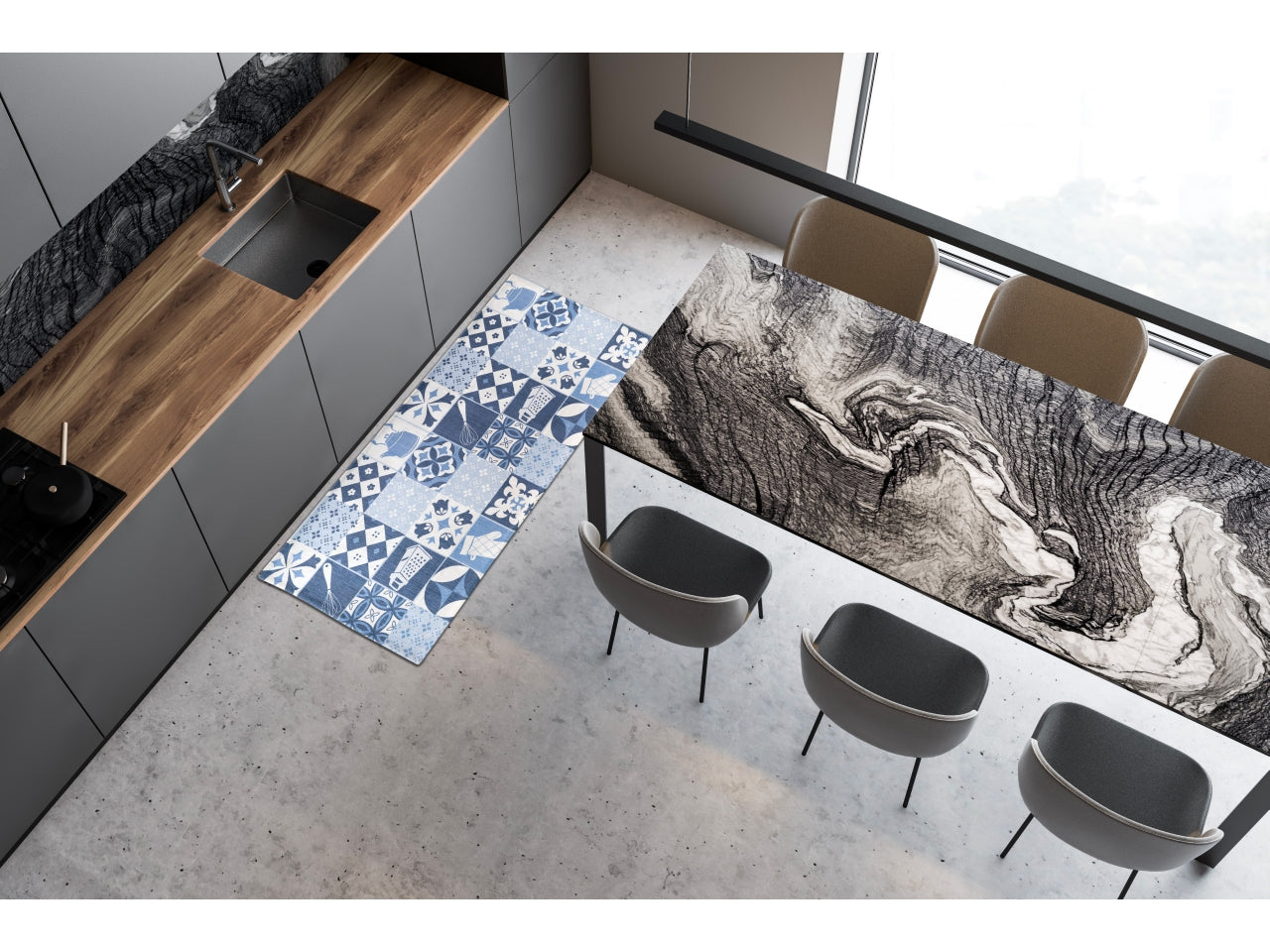 Tappeto dash misura 50x230cm