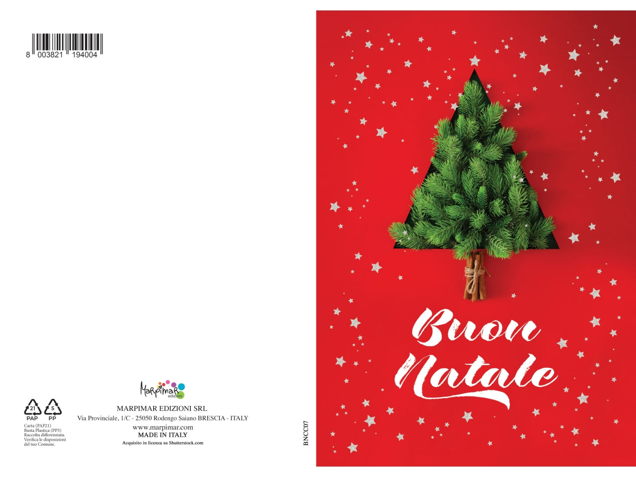 Biglietto buon natale