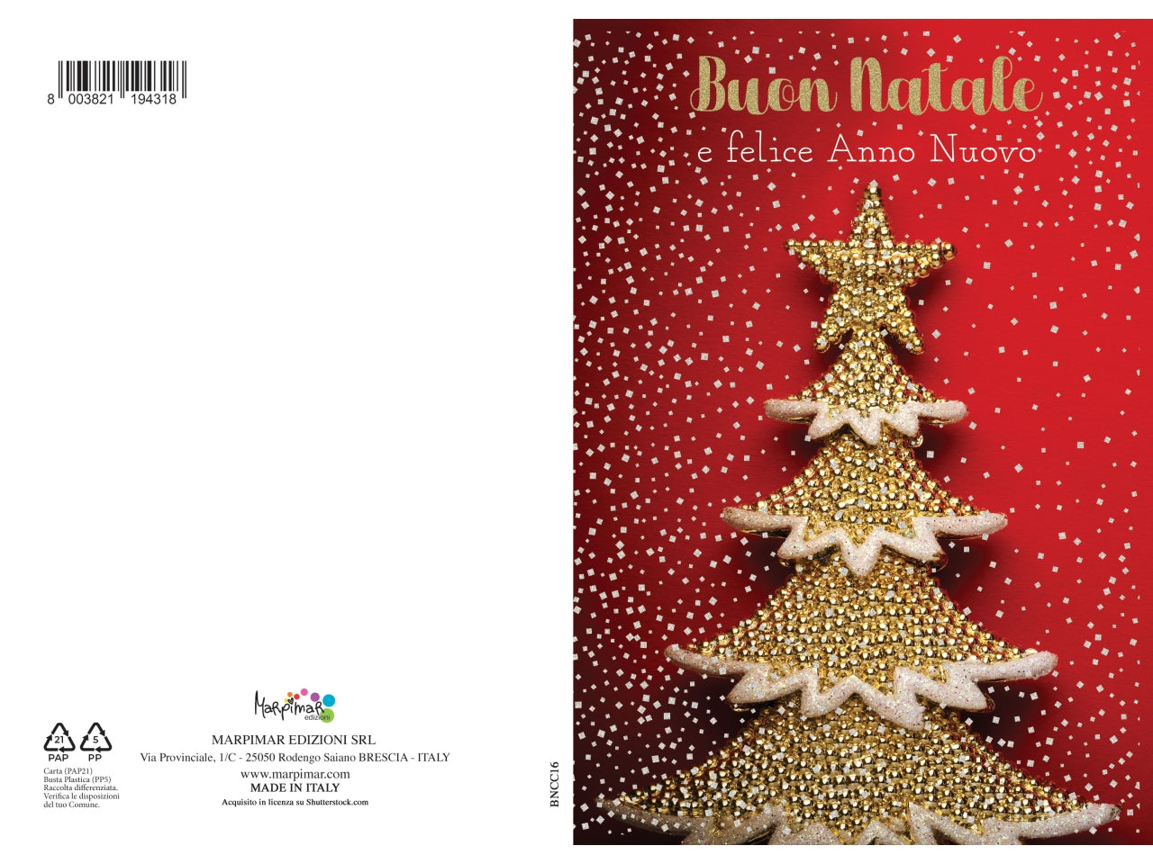 Biglietto buon natale