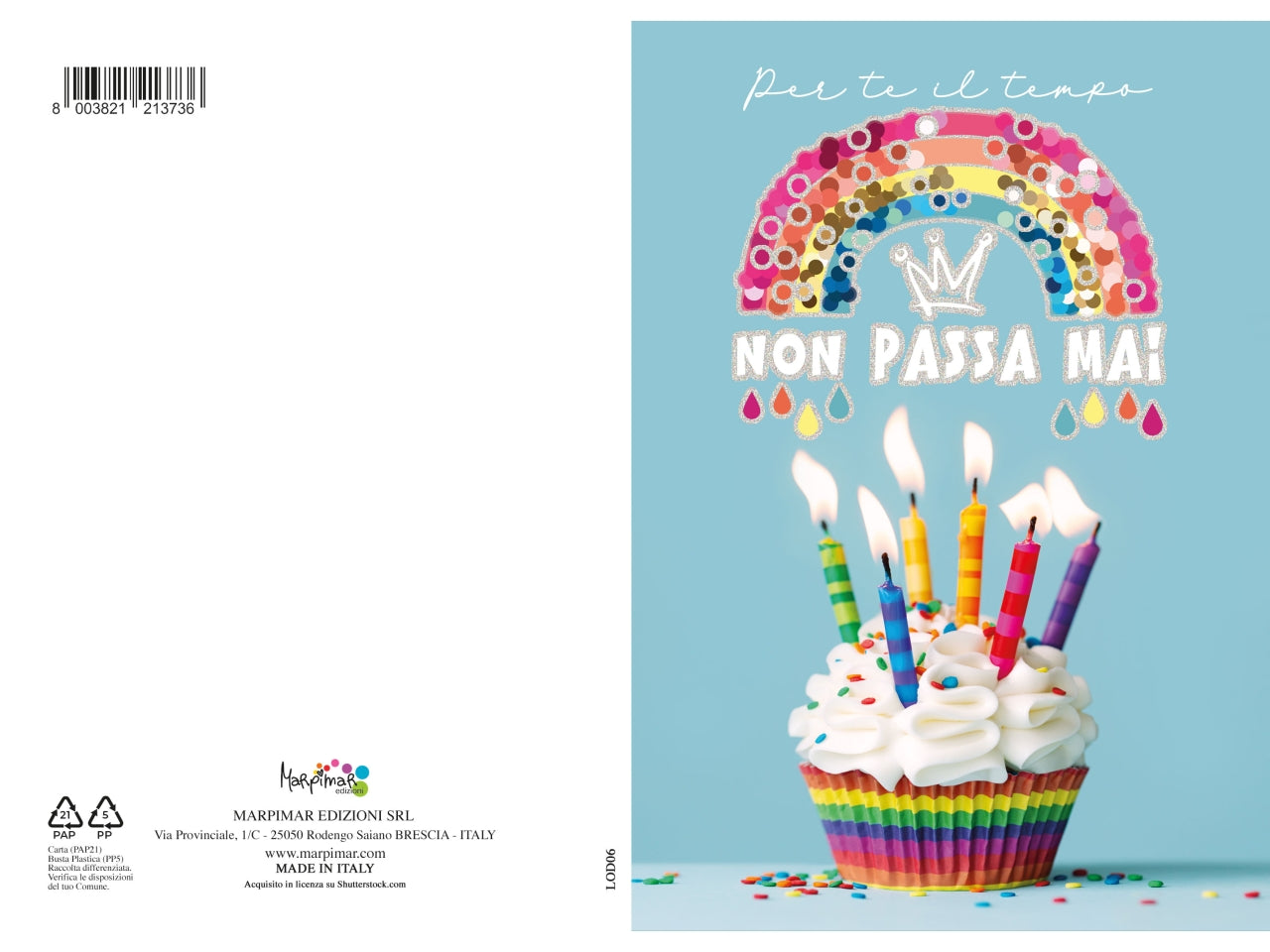 Biglietto augurale buon compleanno