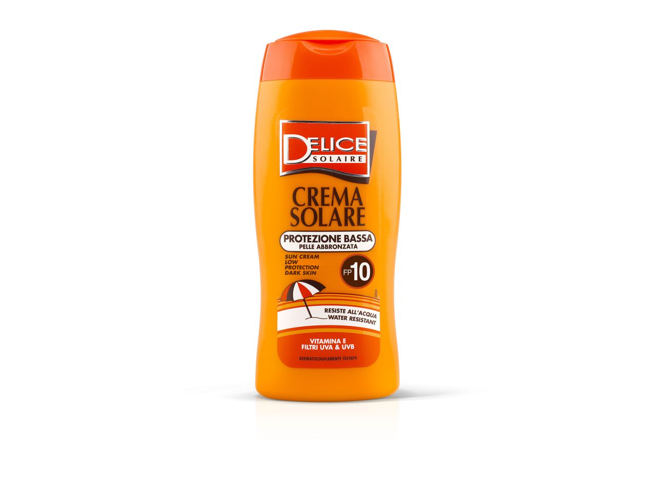 Crema solare protezione bassa spf10 250ml