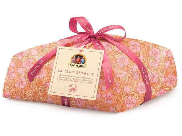 Tre marie la colomba tradizionale incartata a mano 750gr