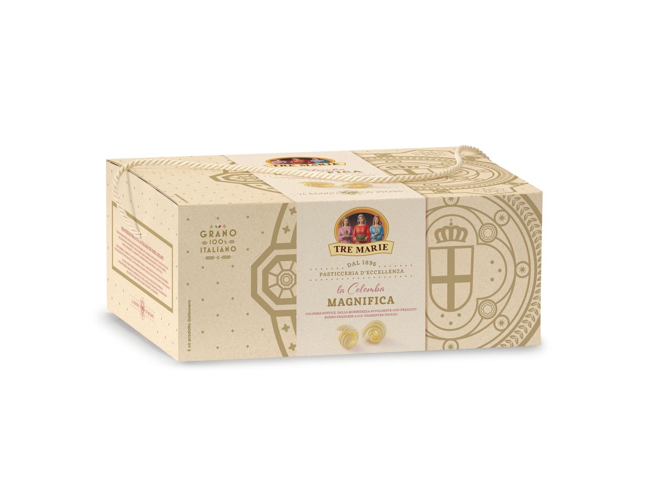 Tre marie la colomba magnifica 930g in cofanetto regalo