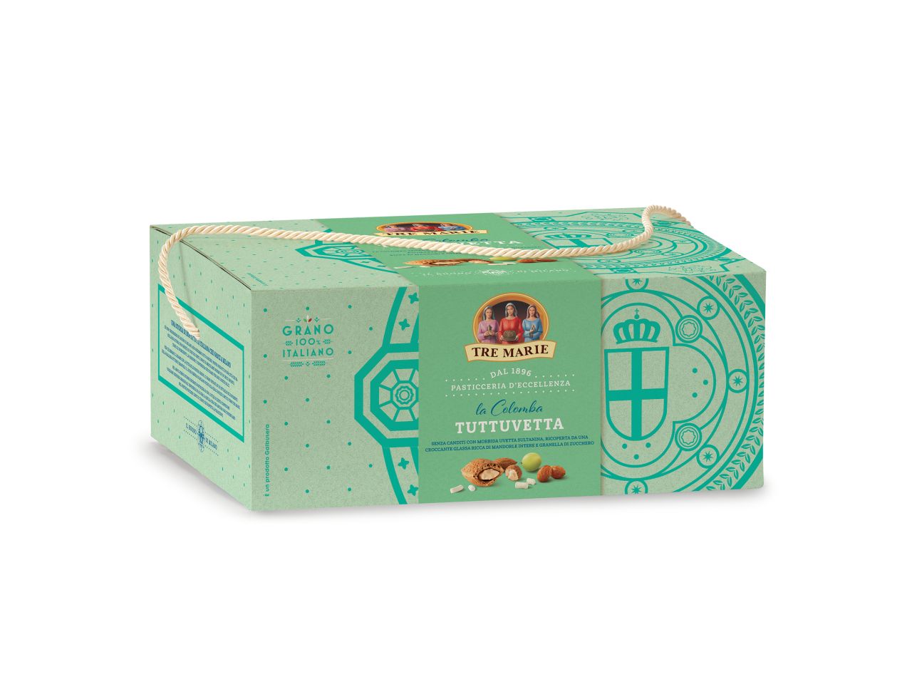 Tre marie la colomba 1kg tuttuvetta in cofanetto regalo