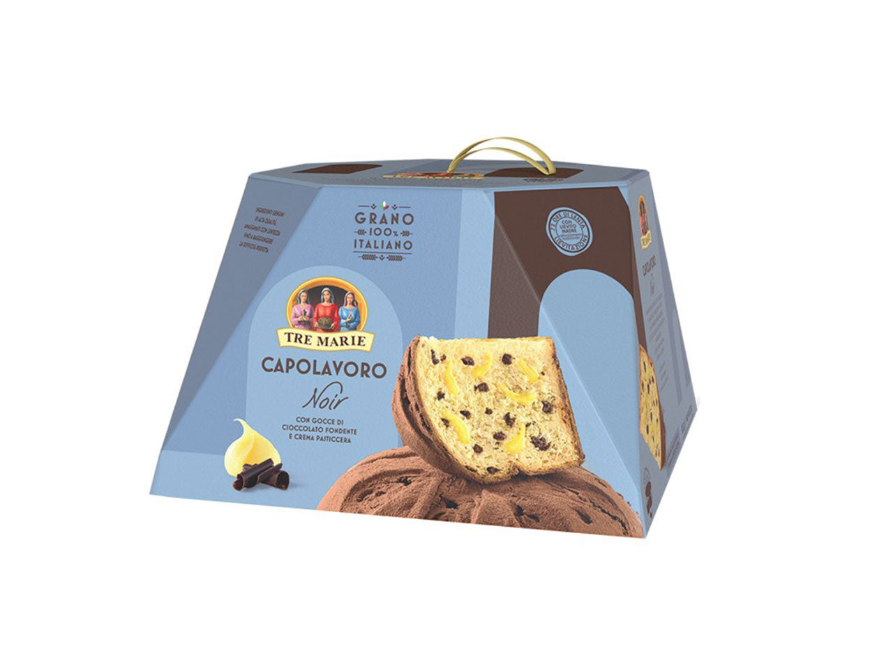 Tre marie il panettone capolavoro noir da 830gr