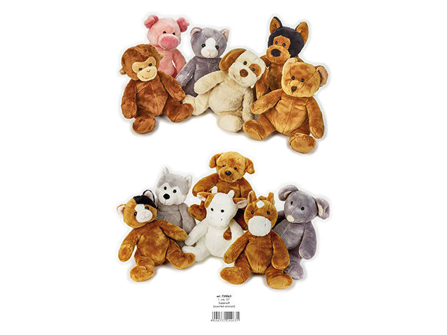 Peluche animale supersoft ass.720063