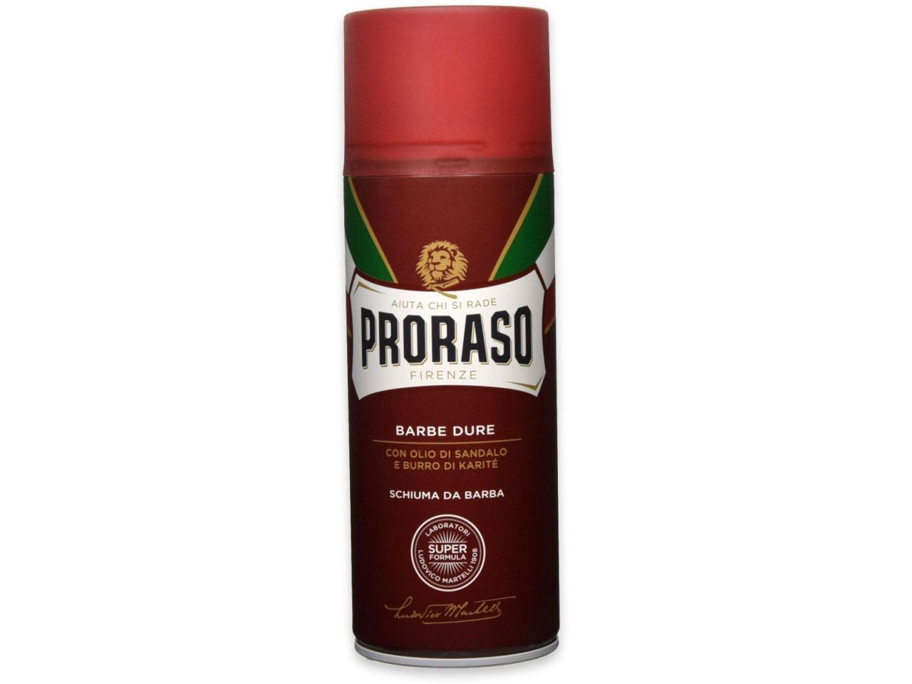 Proraso schiuma da barba 400ml per barbe dure