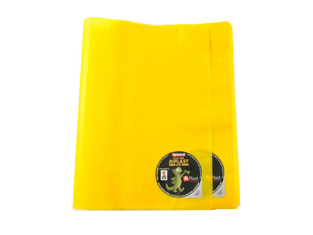 Copertine quaderni matematica RI. Plast in polipropilene giallo 21x30cm
