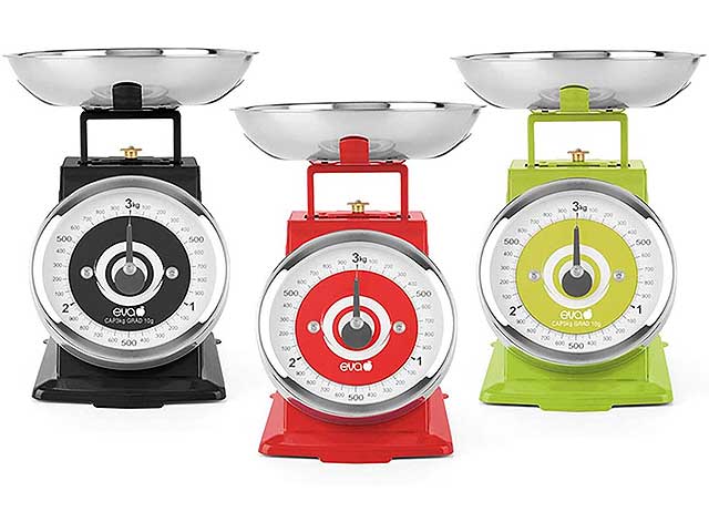 Bilancia cucina metallo 3kg 03 30 59